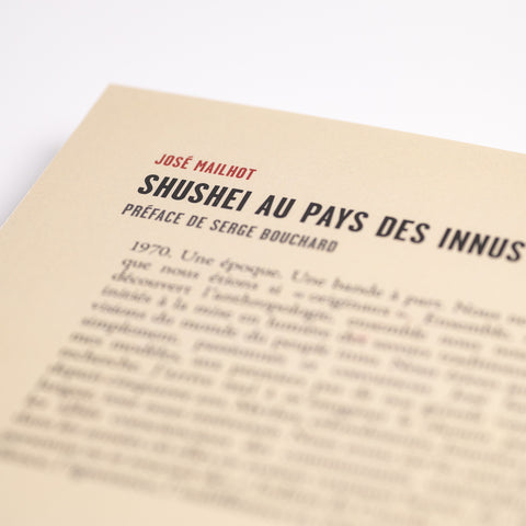 Shushei au pays des innus