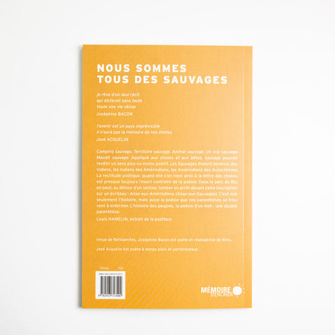Nous sommes tous des sauvages