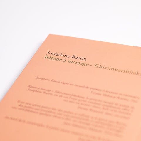 Bâtons à message - Tshissinuatshitakana