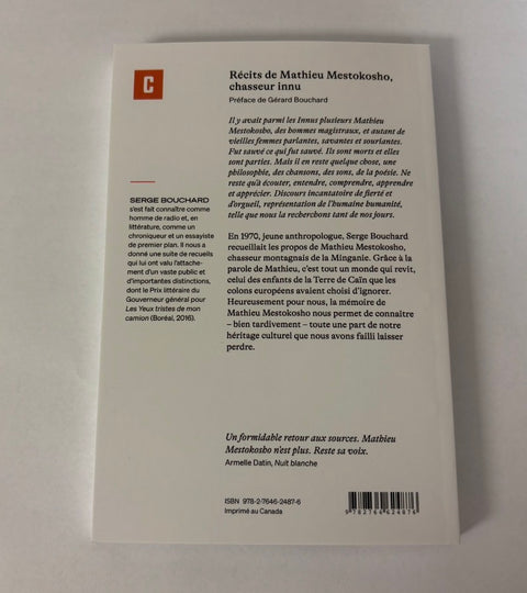 Récits de Mathieu Mestokosho, chasseur innu